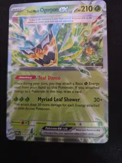 Pokemon EX & V Lot – Ogerpon ex, Grafaiai ex, Rhyperior V + Holos (5 Cards)2 - Image 5