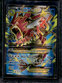 Pokemon M Gyarados EX 115/122 Breakpoint Full Art Holo Ultra Rare Card - Image 1