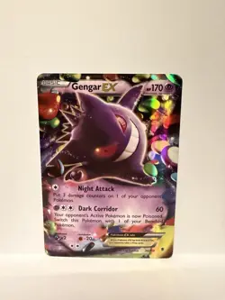Pokemon Gengar EX Ultra Rare TCG Card Phantom Forces 34/119 - Image 1