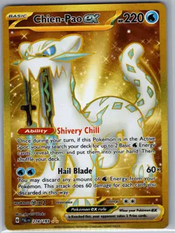 Chien-Pao ex 274/193 SV02: Paldea Evolved - Pokemon Card - NM - Image 1