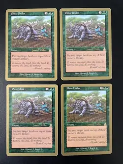 MTG- Plow Under x4 - 2000 Brussels World Championship Deck - Image 1