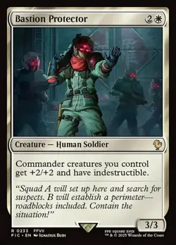 Bastion Protector x1 - Commander: FINAL FANTASY - NM-Mint, English - Commander: - Image 1