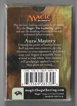 MAGIC THE GATHERING Shadowmoor AURA MASTERY * Factory Sealed Theme Deck MTG Eng - Image 2