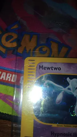 Pokemon Mewtwo TCG Reverse Holo (Swirl Rare Card 20/165 Expedition Base Set 2) - Image 3