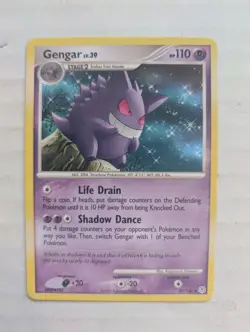 Pokemon Gengar TCG 27/130 Diamond and Pearl Base Non-Holo Rare - Image 1