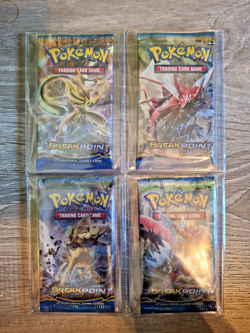 XY BREAKPoint - Sealed 4 Booster Pack Art Set - Pokemon XY TCG - Image 1