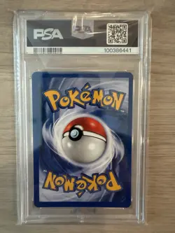 1999 Pokemon Alakazam PSA 9 Mint Holo #1 Base Set - Image 2