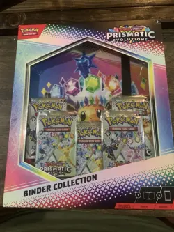 Pokemon Scarlet & Violet Prismatic Evolutions Binder Collection - Image 1