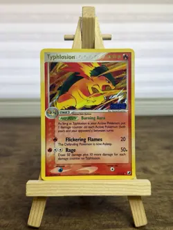 Pokemon - Typhlosion 17/115 Unseen Forces - Reverse Holo Stamped LP - Image 1