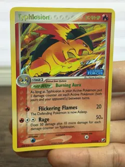 Pokemon - Typhlosion 17/115 Unseen Forces - Reverse Holo Stamped LP - Image 3