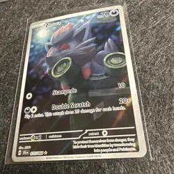 Zorua 075/064 Illustration Rare Sv: Shrouded Fable Pokemon TCG - Image 2