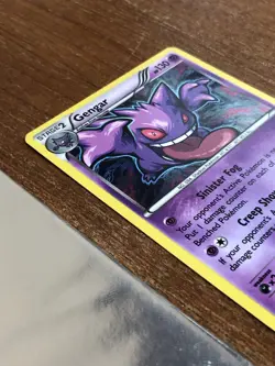 Rare Pokemon TCG Gengar Breakthrough 60/162 Holo Holo W/ Sleeve - Image 2