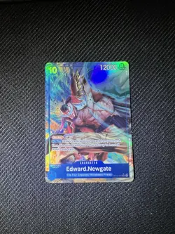 Edward Newgate Alt Art OP13-042 One Piece Carrying on His Will - NM - Image 1