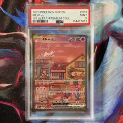 Mew ex 053 Sv: Scarlet & Violet Promo Cards Holo 151 - PSA 9 - Image 1