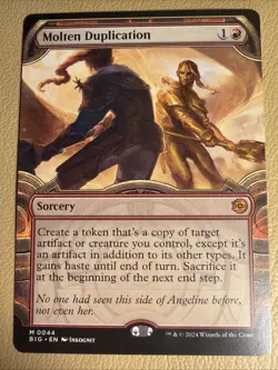 MTG Molten Duplication Showcase Outlaws of Thunder Junction: the Big Score M/NM - Image 1