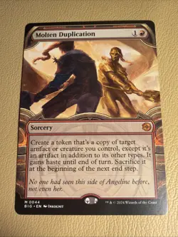 MTG Molten Duplication Showcase Outlaws of Thunder Junction: the Big Score M/NM - Image 2