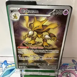 Sealed Alakazam FA 009 Pokemon TCG Black Star Promo Mega Evolution Full Art NM - Image 4