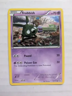 Pokemon TCG Trubbish Legendary Treasures 67/113 Regular Common - Image 1