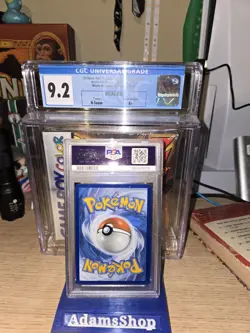 2025 POKEMON DESTINED RIVALS PRERELEASE-STAFF #096 TEAM ROCKET'S TYRANITAR PSA 8 - Image 2
