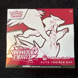 White Flare Pokemon Center Elite Trainer Box (ETB) Sealed - Image 1