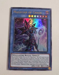 Yugioh Magician Of Chaos - DUPO-EN001 - Ultra Rare - 1st Edition - Near Mint - Image 1