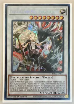 Yugioh! 1x Ecclesia and the Dark Dragon BPRO-EN041 Secret Rare 1st Ed NM - Image 1
