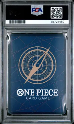 2025 ONE PIECE OP13 110 CARRYING ON HIS WILL STUSSY ALT ART PSA 10 GEM MINT - Image 2