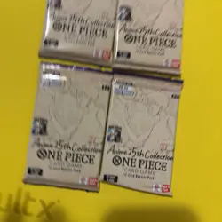 One Piece 25th Collection Eb-02 English 4 Seal Packs New Sealed US Seller - Image 2