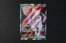 Team Rocket's Mewtwo ex 213/182 Holo Pokemon TCG Card Destined Rivals NEAR MINT - Image 1