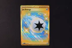 Jet Energy 252/191 Holo Shiny Pokemon TCG Card Surging Sparks 2024 NEAR MINT - Image 1