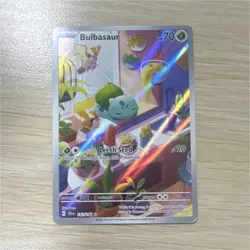 Pokemon Bulbasaur Sv07: Stellar Crown Illustration Rare 143/142 Holo Card - Image 1