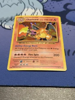 NM CHARIZARD HOLO 11/108 XY EVOLUTIONS 2016 POKEMON CARD RARE TCG ZARD BASE - Image 2