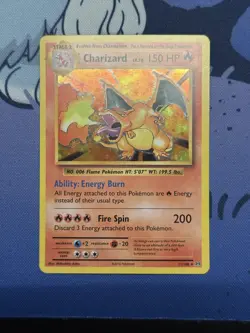 NM CHARIZARD HOLO 11/108 XY EVOLUTIONS 2016 POKEMON CARD RARE TCG ZARD BASE - Image 5