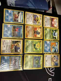 Pokemon Vintage WOTC Lot 4 Holo Rare Base Fossil + Jungle/Neo 35+ Cards - Image 2