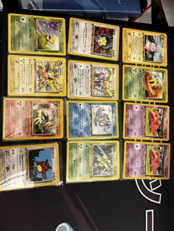 Pokemon Vintage WOTC Lot 4 Holo Rare Base Fossil + Jungle/Neo 35+ Cards - Image 3