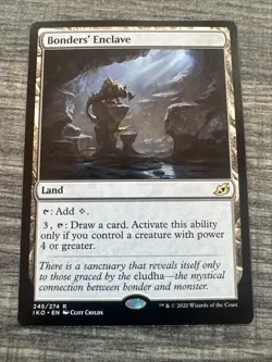 Bonder's Enclave - Ikoria: Lair of Behemoths - Rare - NM/M MTG - Image 1