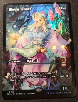 Bloom Tender - Foil - Showcase - Anime - ECL - MTG - EN - NM - 0390 - Image 1
