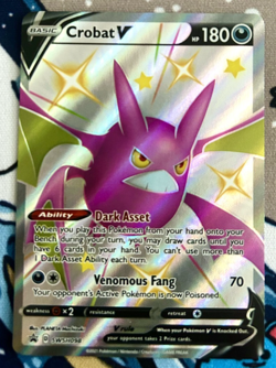 Pokemon TCG Crobat V Sword & Shield SWSH098 Holo Promo - Image 1
