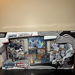 Pokemon Sealed Black Bolt & White Flare Unova Heavy Hitters Premium Collection - Image 1
