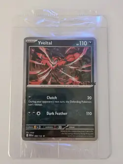 Yveltal [EB Games] #88 Pokemon Mega Evolution Promo 088/132 *SEALED* - Image 1