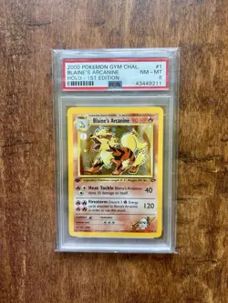 Pokemon TCG Gym Challenge 1st Edition Holo Lot - Charizard, Arcanine, Moltres - Image 2