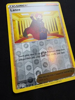 Lance 159/195 Reverse Holo Uncommon LP - Pokemon TCG Sw&Sh Silver Tempest SIT - Image 2