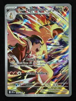 Ethans Typhlosion Illustration Rare Sv10: Destined Rivals 190/182 Pokemon TCG NM - Image 1