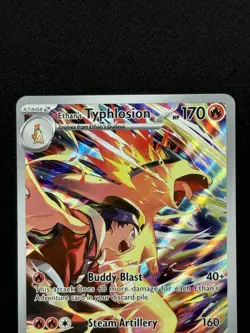 Ethans Typhlosion Illustration Rare Sv10: Destined Rivals 190/182 Pokemon TCG NM - Image 3