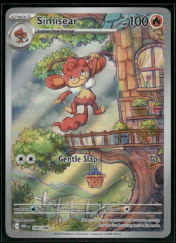 Pokemon TCG - White Flare EN - Simisear - Illustration Rare - 100/086 - Image 1
