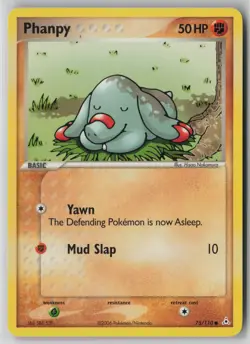 Phanpy 75/110 Pokemon TCG Holon Phantoms Common Card Lightly Played (LP) 1 - Image 1