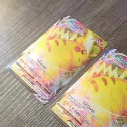 Pokemon Card Game Pikachu VMAX SWSH286 Promo Foil x2 English - Image 5