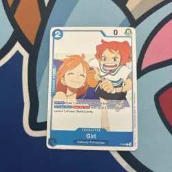Nami Girl P-096 One Piece Prerelease Participation Fan Letter Promo English Card - Image 1