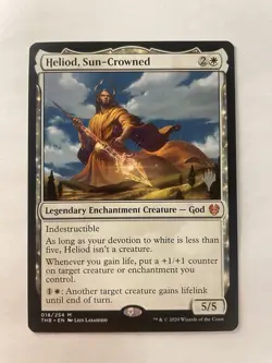Heliod, Sun-Crowned Theros Beyond Death Promo Pack MTG Near Mint NM - Image 1