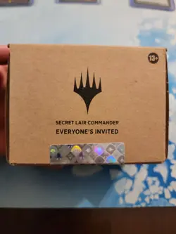 MTG Secret Lair Commander Deck Everyone’s Invited Sealed Box English - Image 1